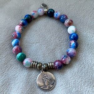Tiffany Jazelle Cheers Charm Bracelet on American Jasper